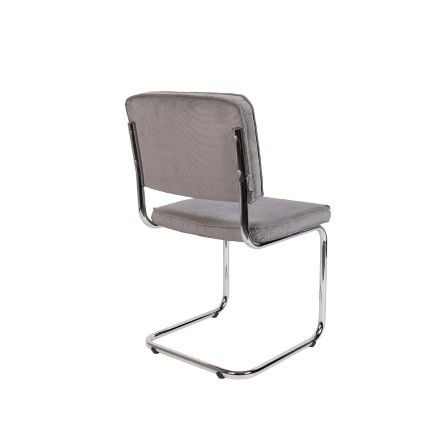 Ridge Chair- rib cool grey 32A