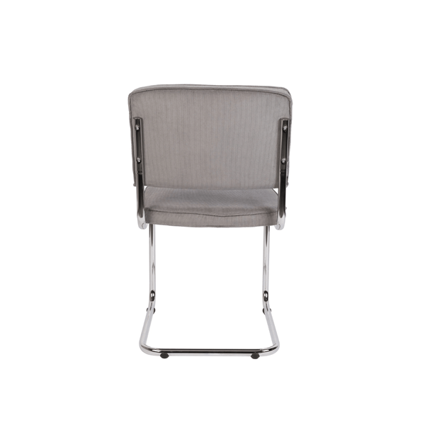 Ridge Chair- rib cool grey 32A