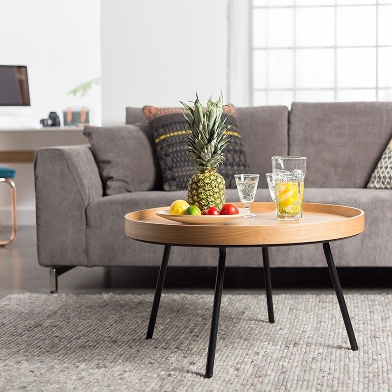 Oak Tray Coffee Table