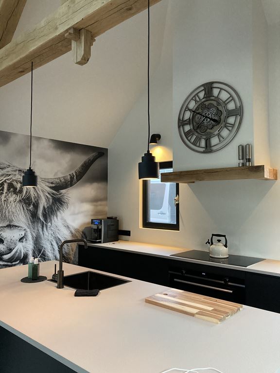 Left Pendant Lamp- black