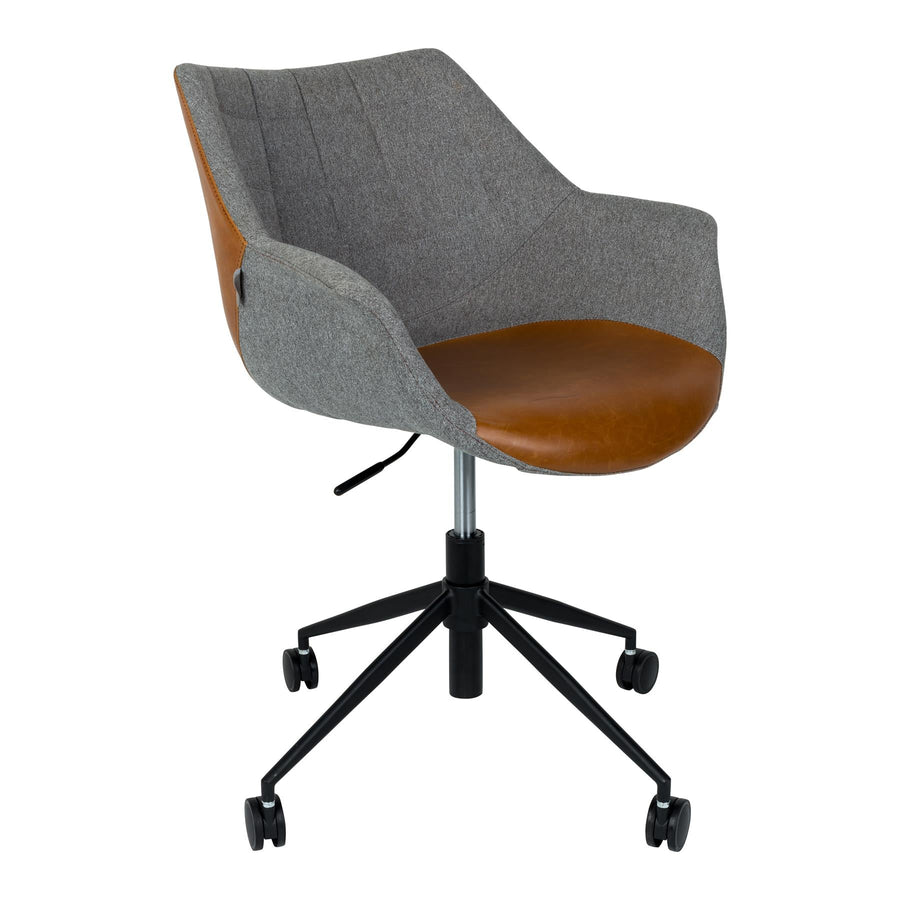 Doulton Office Chair- vintage brown