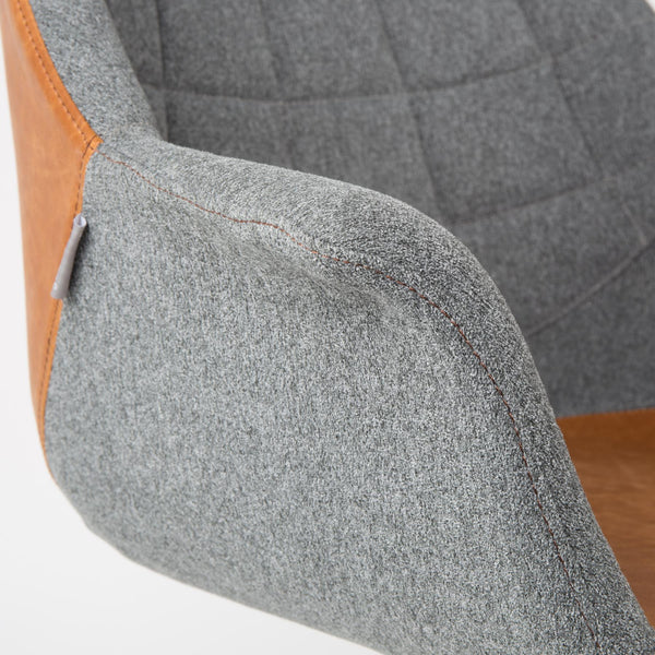 Doulton Office Chair- vintage brown