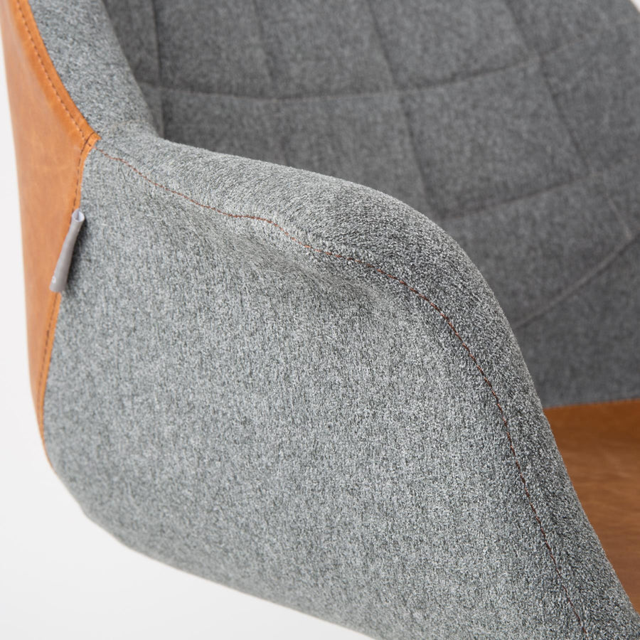 Doulton Office Chair- vintage brown