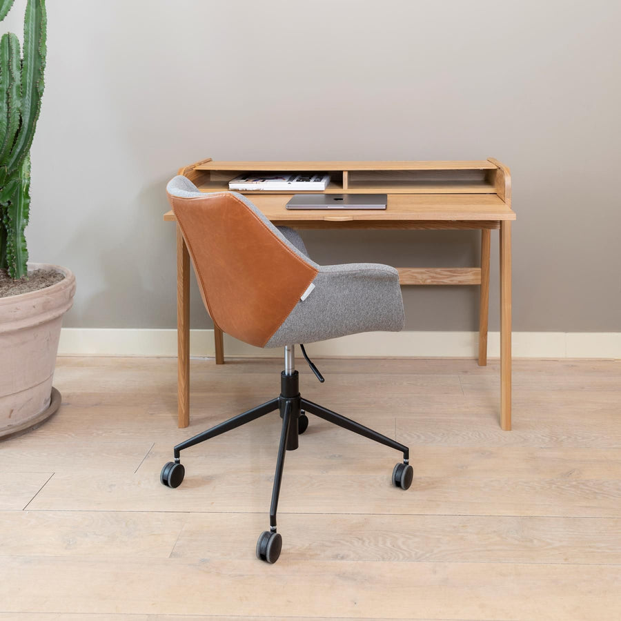 Doulton Office Chair- vintage brown