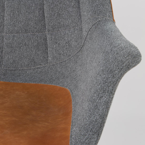 Doulton Office Chair- vintage brown