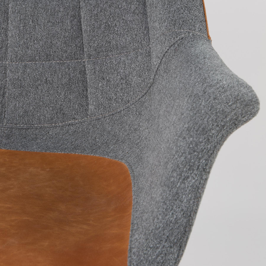 Doulton Office Chair- vintage brown