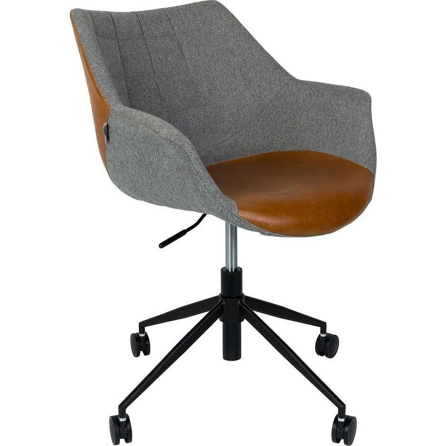 Doulton Office Chair- vintage brown