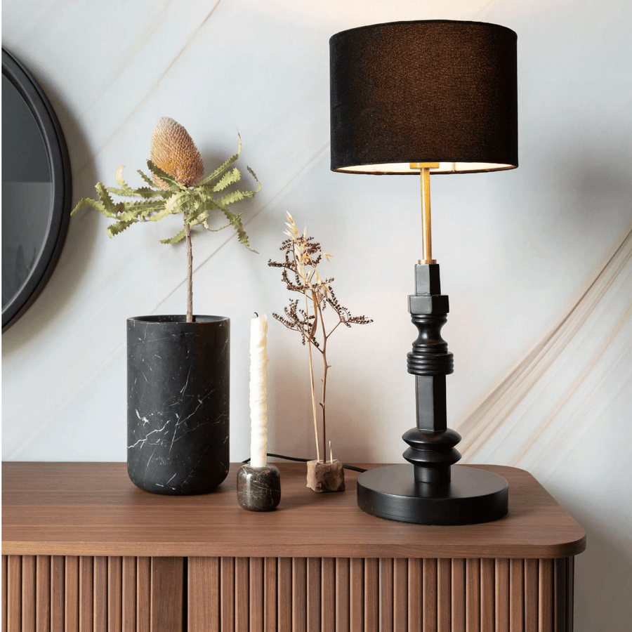 Fajen Vase- black