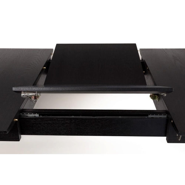Table Glimps- black 120/162x90