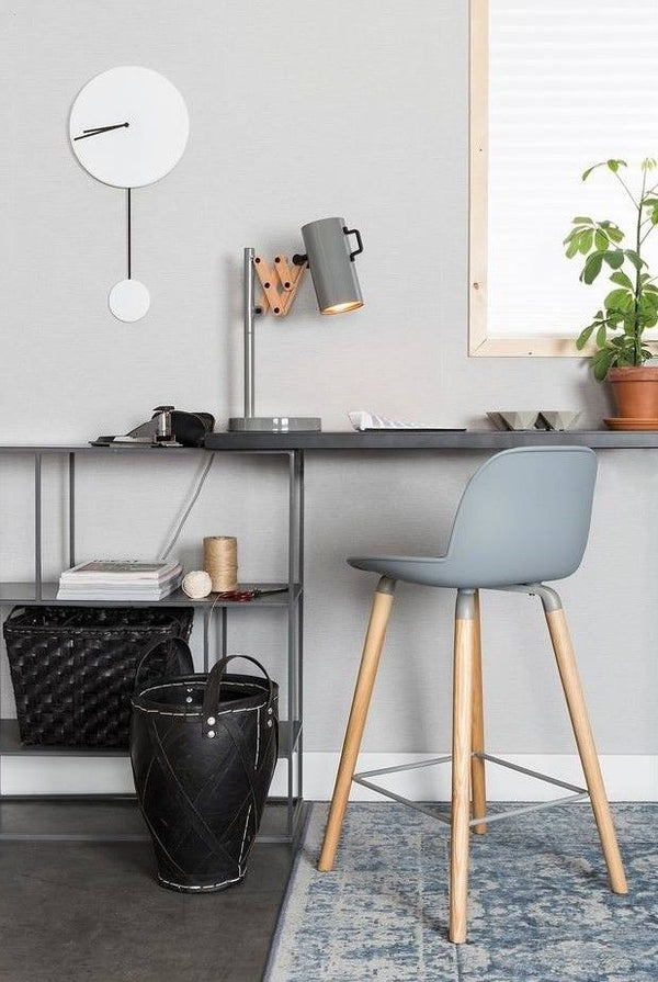 Albert Kuip Counter Stool- light grey