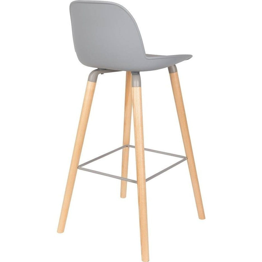 Albert Kuip Barstool- light grey
