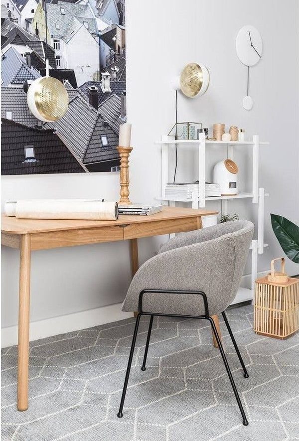 Feston Armchair- fab grey