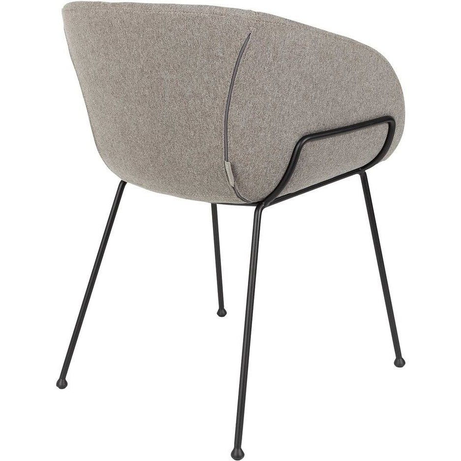 Feston Armchair- fab grey