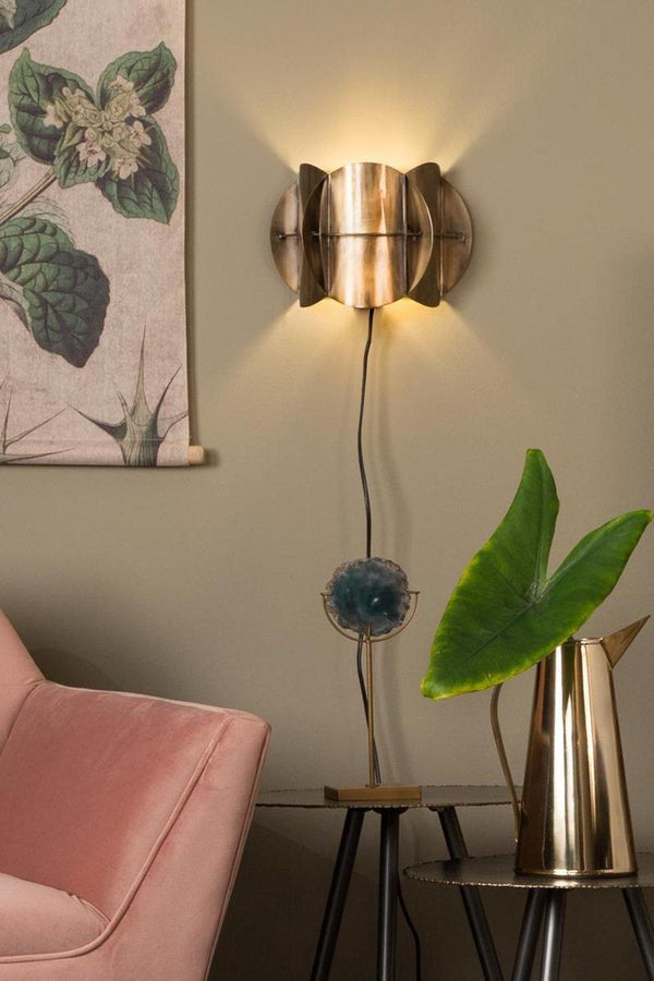 Wall Lamp Corridor Antique Brass