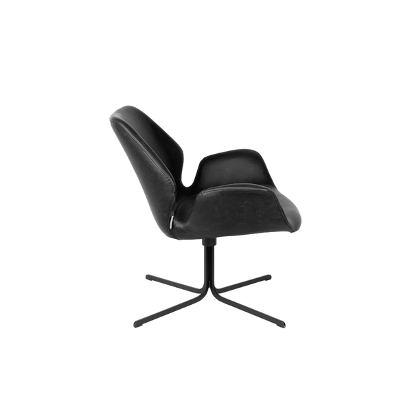 Nikki Lounge Chair- all black