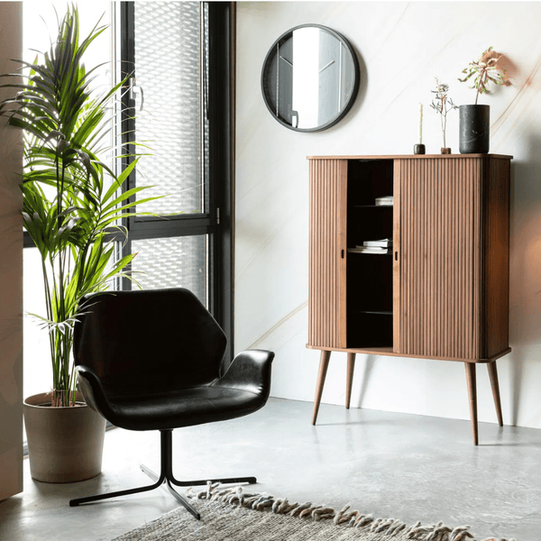 Nikki Lounge Chair- all black