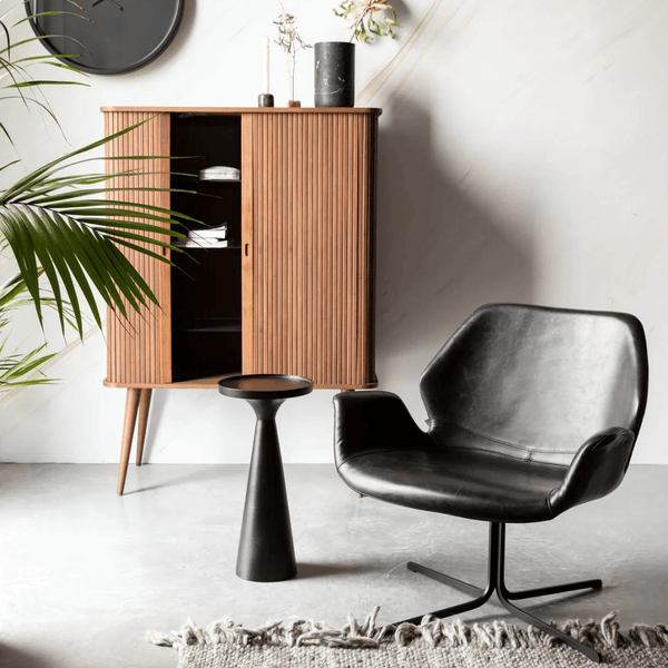 Nikki Lounge Chair- all black