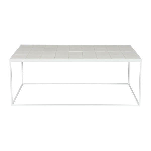 Glazed Coffee Table- white