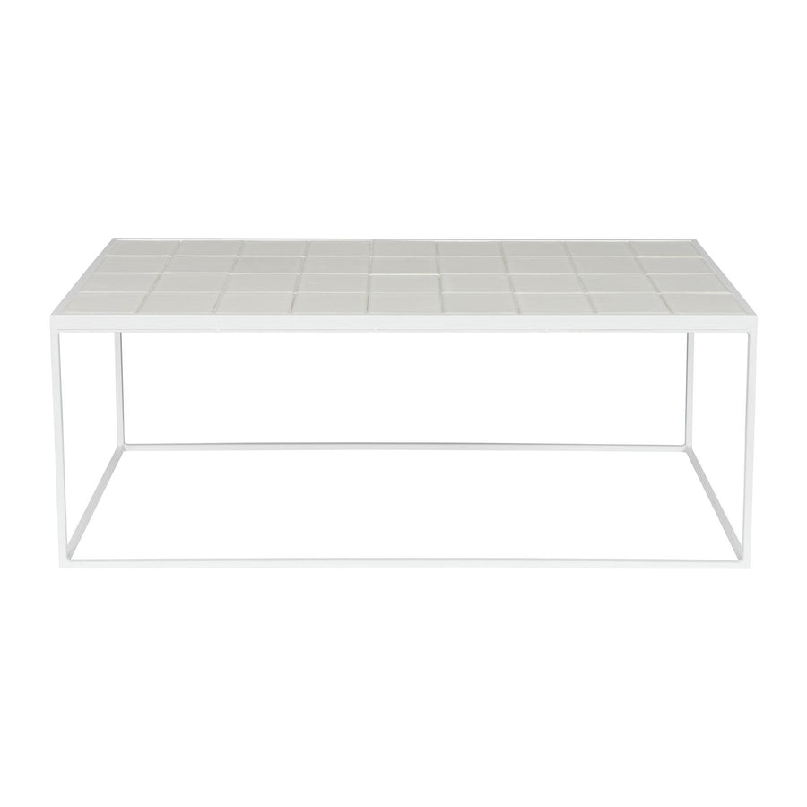 Glazed Coffee Table- white