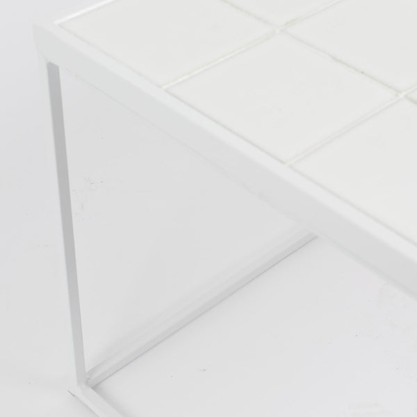 Glazed Coffee Table- white