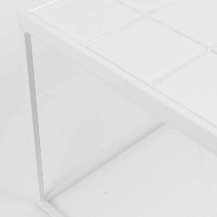 Glazed Coffee Table- white