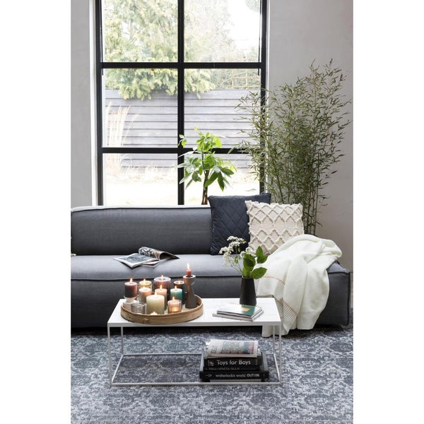 Glazed Coffee Table- white