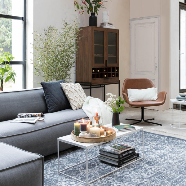 Glazed Coffee Table- white
