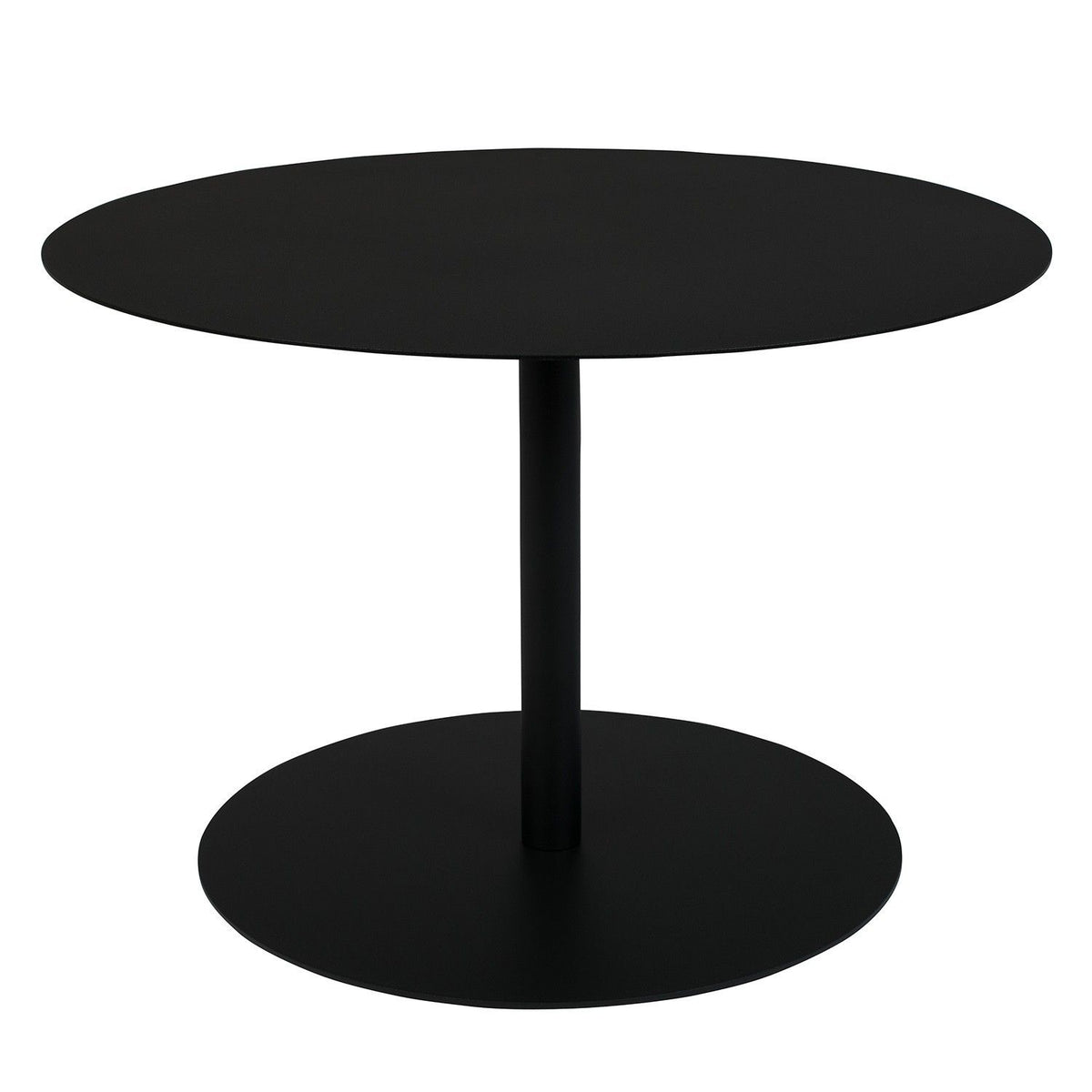 Snow Side Table- black round M