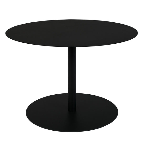 Snow Side Table- black round M