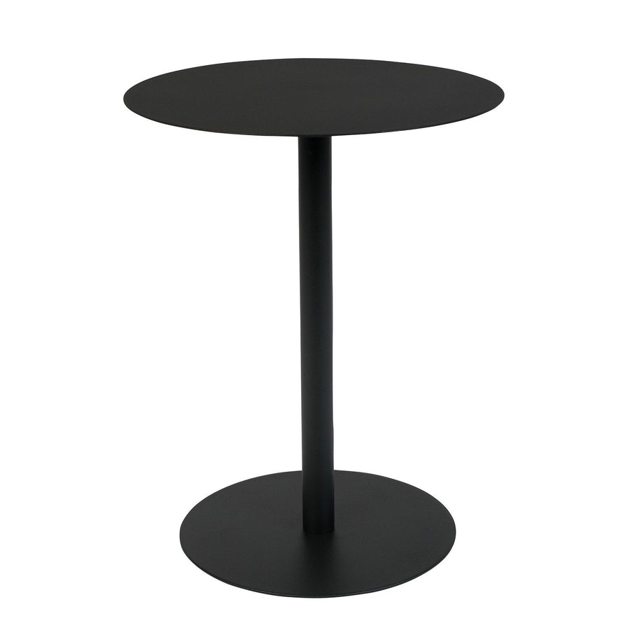 Snow Side Table- black round S