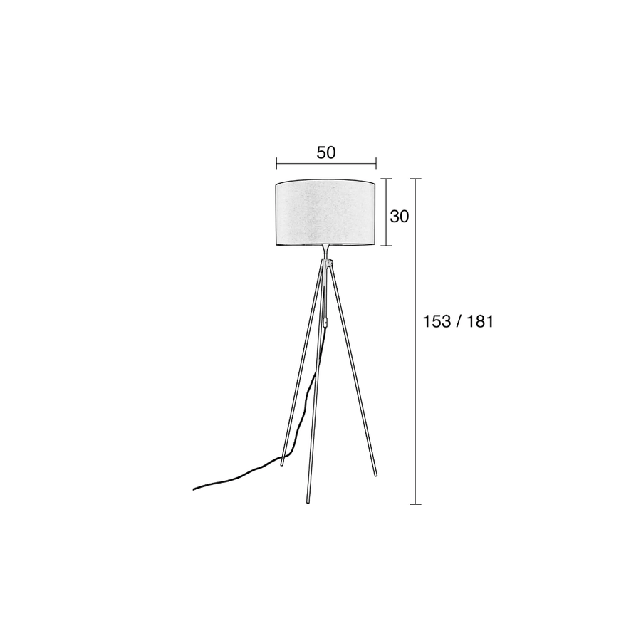 Lesley Floor Lamp- green