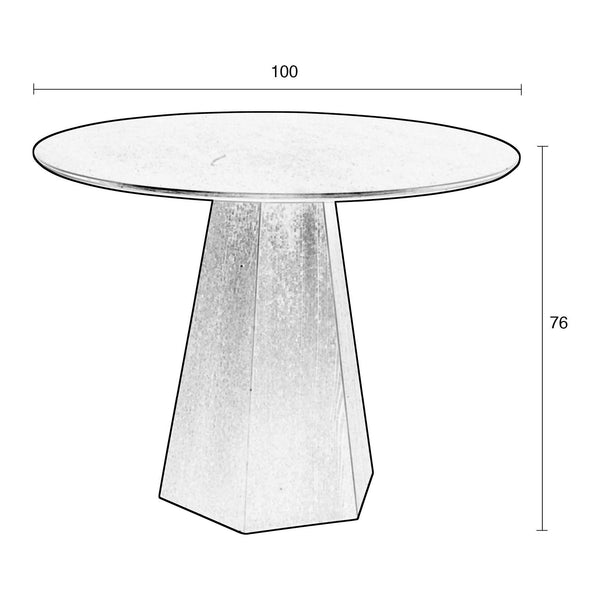Table Pilar Black