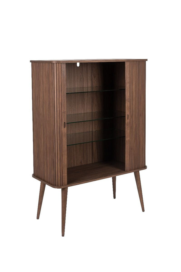 Cabinet barbier walnut