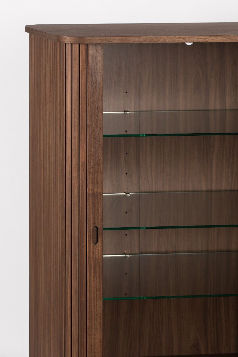 Cabinet barbier walnut