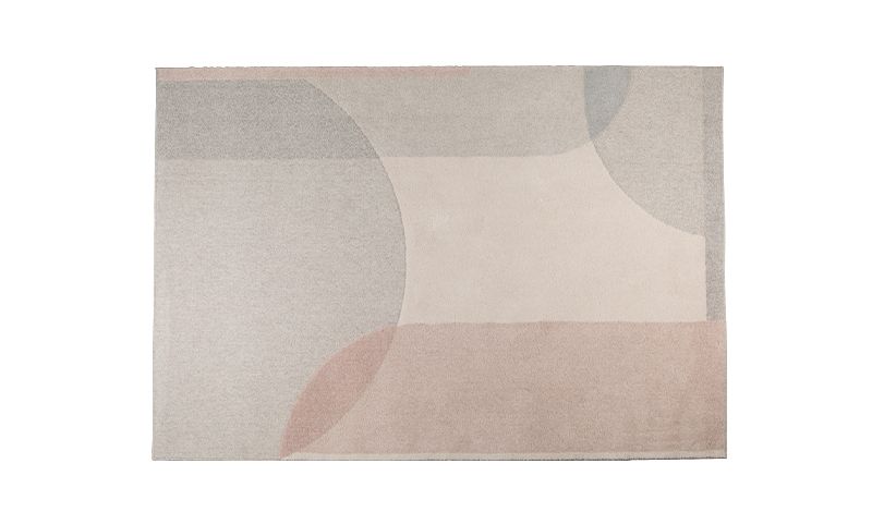 Carpet dream 160x230 natural/ pink