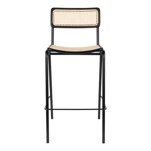 Barstool Jort Black/natural