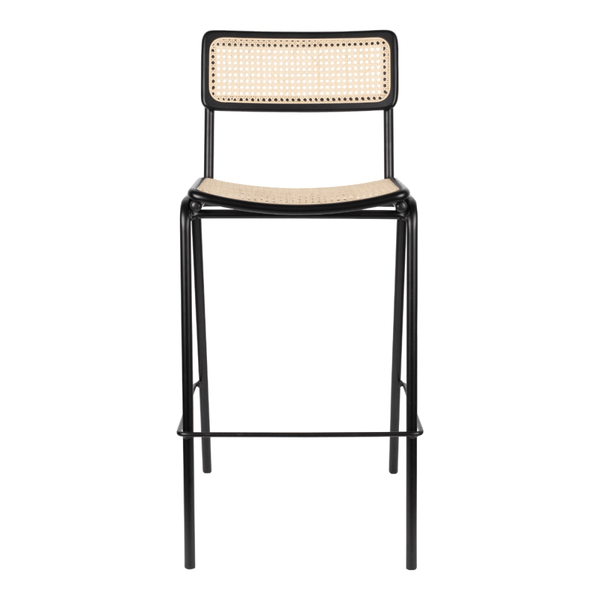 Barstool Jort Black/natural