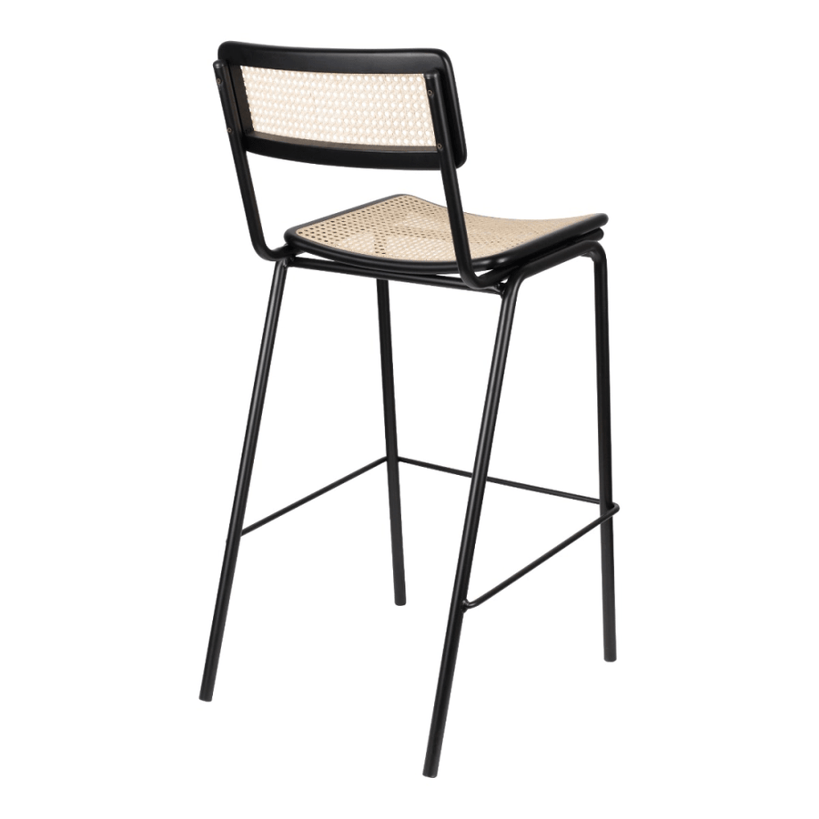 Barstool Jort Black/natural