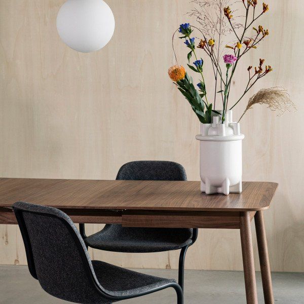 TABLE GLIMPS 180/240X90 WALNUT