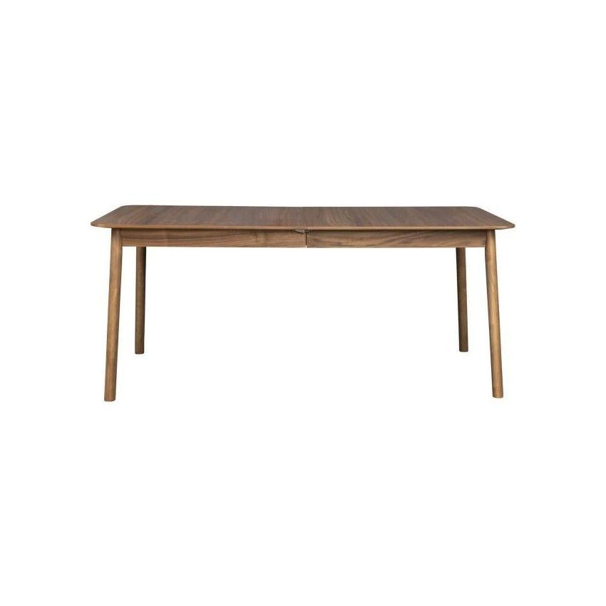 TABLE GLIMPS 180/240X90 WALNUT