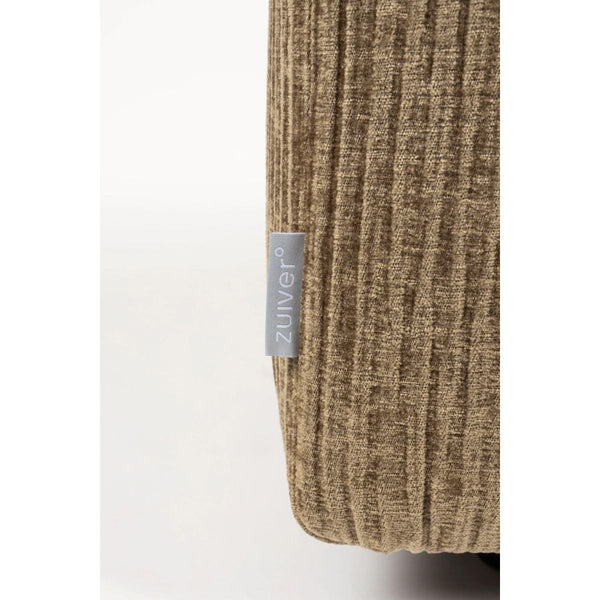 Sofa element hunter pie pouf left moss