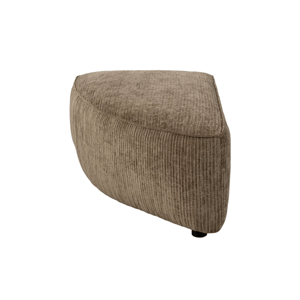 Sofa element hunter pie pouf left moss