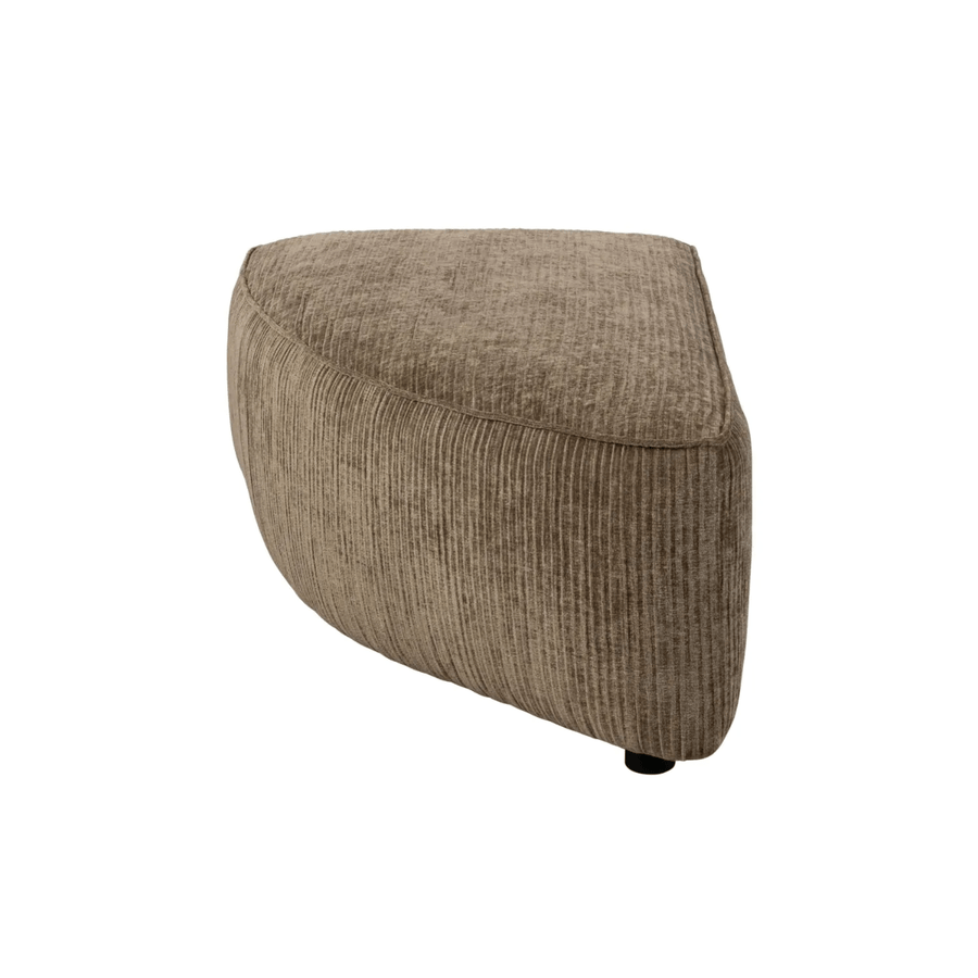 Sofa element hunter pie pouf left moss