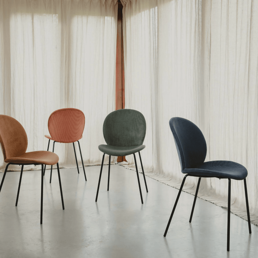 Chair bonnet grey  blue