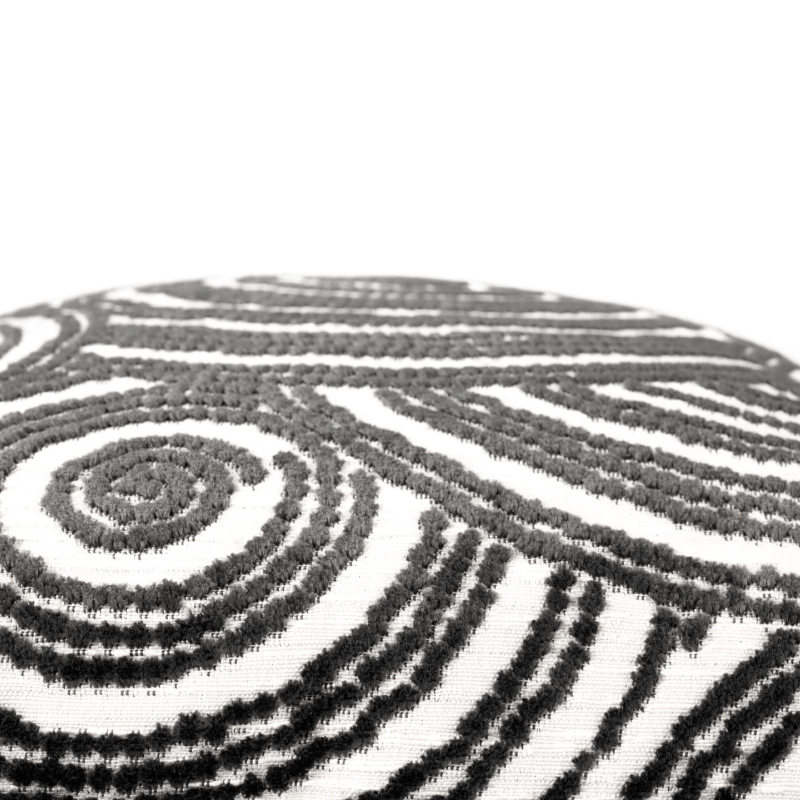 Pillow rings natural anthracite