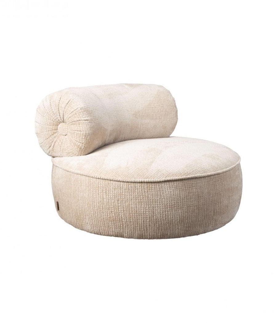 Loungestoel tilbury natural beige