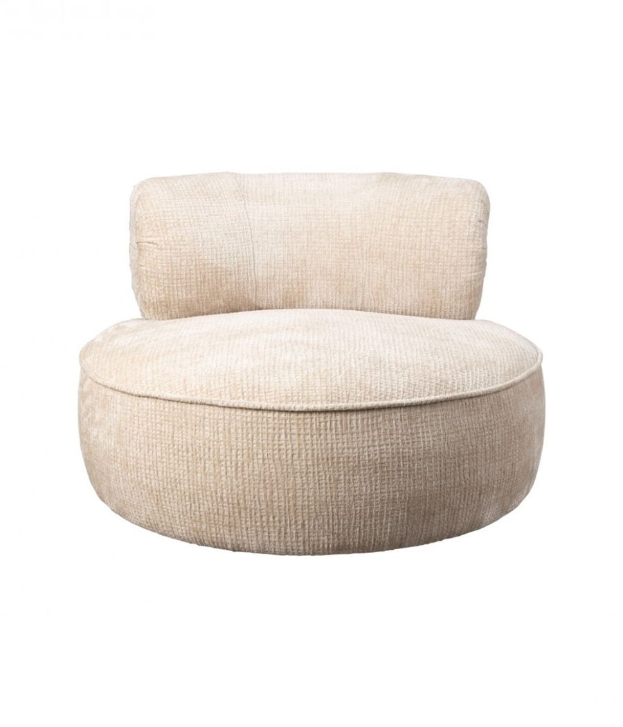 Loungestoel tilbury natural beige