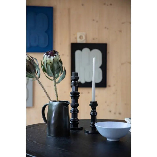 Wanddecoratie august black and white