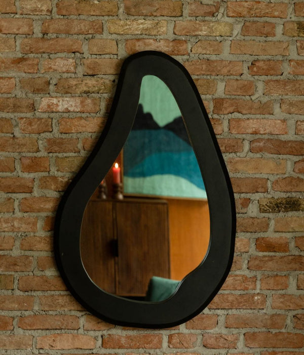 Spiegel aren wood black l