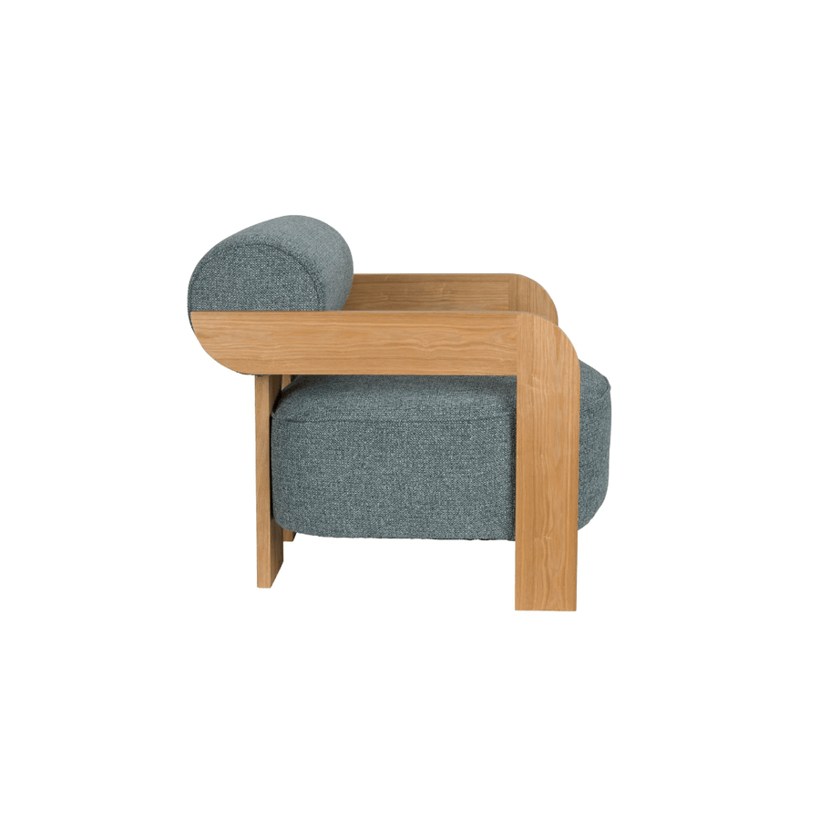 Loungestoel oolong ocean blue